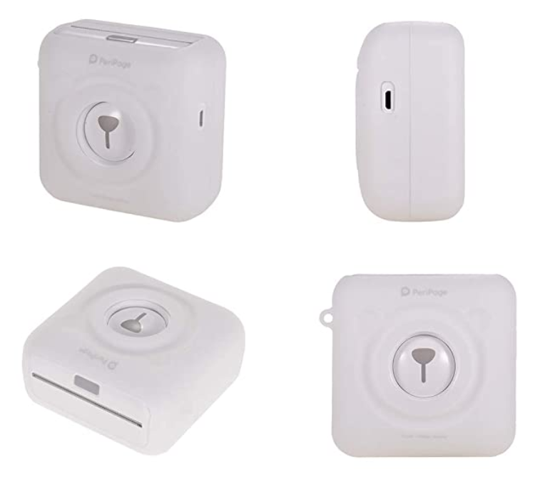 White Silicone Protective Case - PeriPage