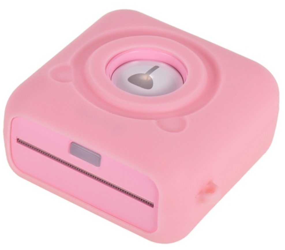 Pink Silicone Protective Case - PeriPage