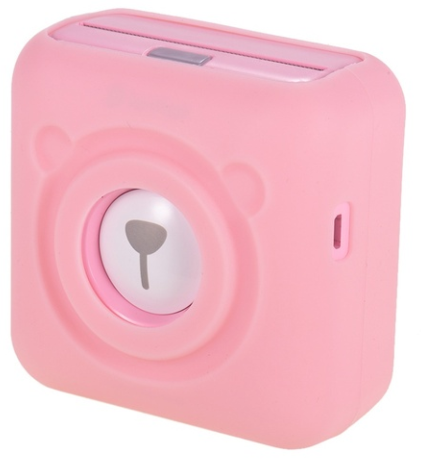 Pink Silicone Protective Case - PeriPage