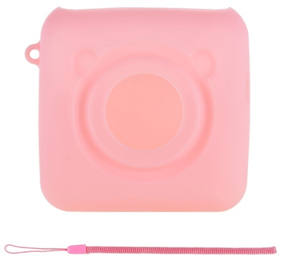 Pink Silicone Protective Case - PeriPage